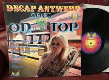 DECAP ANTWERP Goes 16 x On Top RARE Belgian 1978 Mechanical Organ LP VINYL EX!