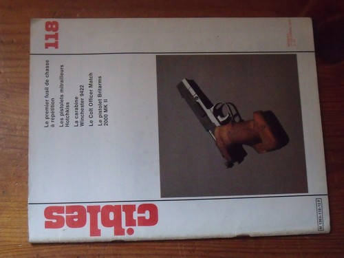 Revue cibles n 118 - revue, fusil