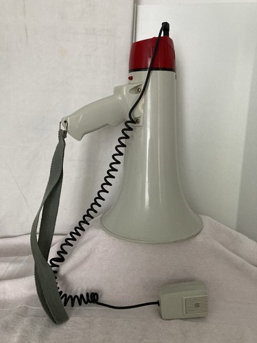 Mégaphone avec sirène - mégaphone,