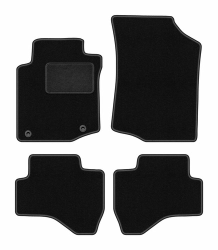 Tapis sol velours noir - tapis, de