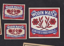 Antique Belgium BN113736 Flower Matches 