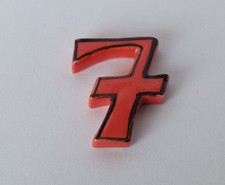 FEVE - FEVES  -    "PORTE-BONHEUR 2002  - MONOPRIX"  -    CHIFFRE 7