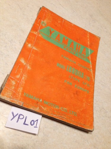 Yamaha parts list - lb80iia, lb80