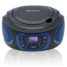 Radio CD Portable Numerique FM PLL, Lecteur CD, CD-R, CD-RW, MP3, USB, Stereo  R