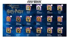 Lego Harry Potter - Chocogrenouille 20 ans Tile 2 x 2 Chocolate Frog Card - Neuf