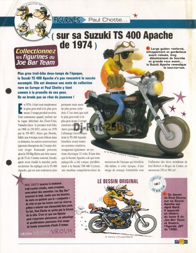 Fiche moto suzuki - fiche, 400