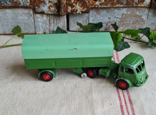 Ancien jouet camion remorque - jouet,