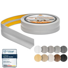 Plinthe souple en PVC 25x25mm auto-adhésive plastique caoutchouc