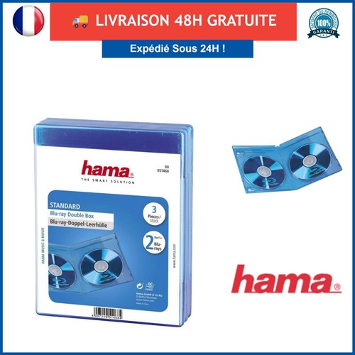 Hama boîtier double blu - double, blu-ray