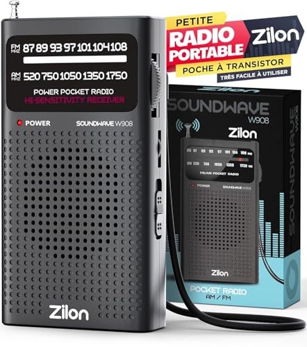 Radio piles portable petite - radio,