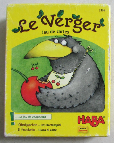Jeu cartes verger haba - jeu,