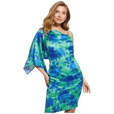 Guess Robe Courte Verte Et