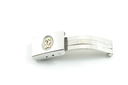 Cartier santos 10mm fermoir - cartier,
