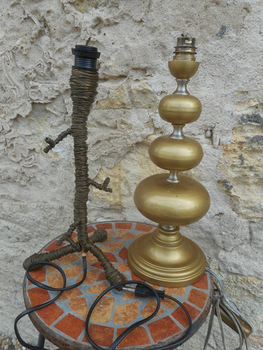 Lot pied de lampes - 2,