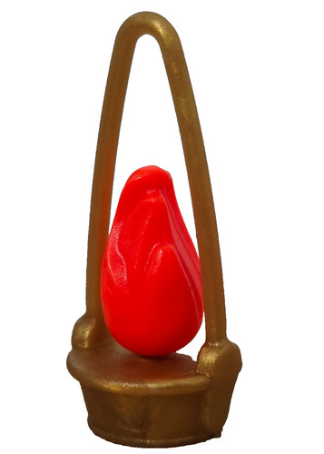 Playmobil lampe flamme dorée - playmobil,