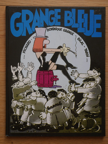 Grange bleue par pichard - bleue,