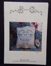 grille diagramme broderie BLEU