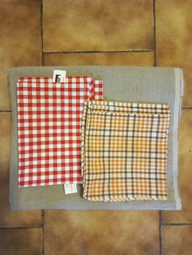 Lot tissus lin - lin,, sets
