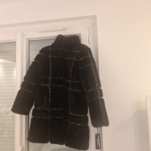 Manteau fausse fourrure - manteau,