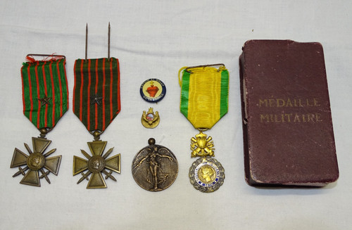 Lot medailles 18 ww1 - lot,