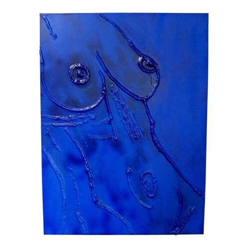 Bleu outremer yves klein - bleu, nu