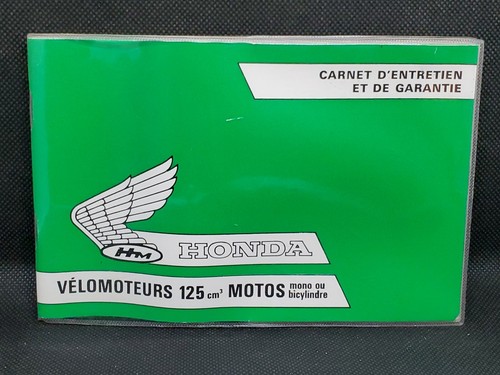 Ancien carnet entretien - ancien,