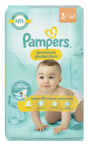 Pack couches pampers - 46,
