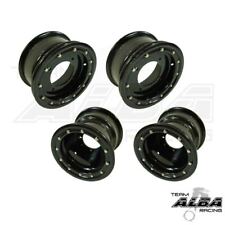 TRX 450r 400ex Front  Rear Wheels  Beadlock 10x5 8x8  Alba Racing  BB 41 Blem