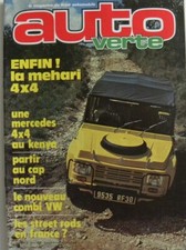revue / magazine AUTO VERTE