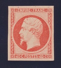 Lot 1740 -n°16d Napoléon 40c