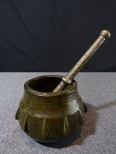 Antique Bronze Mortar of Spanish Apothecary Spain 17th Century (2)