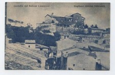 postcard GAGLIANO ATERNO castle of baron lazzaroni 