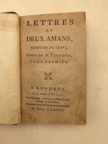 Léonard lettres de deux - lettres,