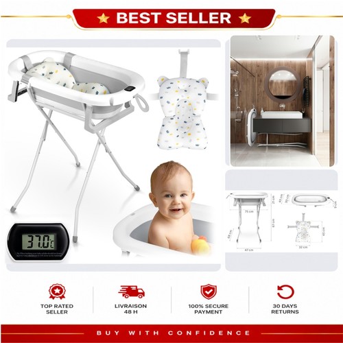 Baignoire pour bébé - , pliable