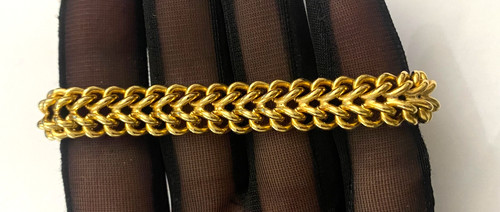 Bracelet maille plaqué - en,
