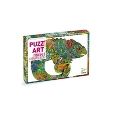 Djeco Puzz Art Chameleon 150 pcs