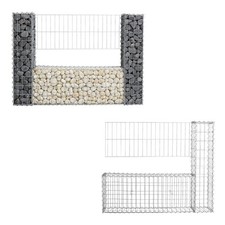 Gabionenwand Palissade Gabion