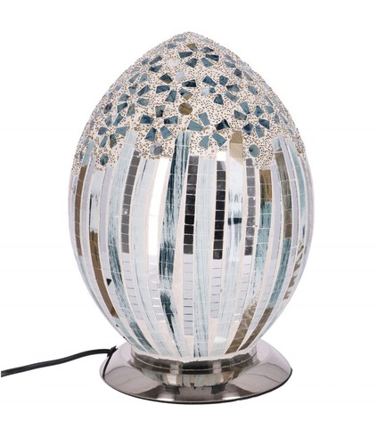 Lampe table mosaïque - lampe,