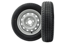 2 roues remorque LINGLONG 155/70 R13 75N UNITRAILER JANTES 4Jx13"H2 4x100 ET:30