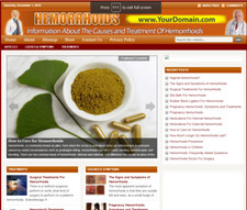 Site Web du magasin de traitement des hémorroïdes suprêmes Installation...