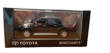 Toyota Hilux D4D Minichamps 1/43 - Miniature Black - With Rare Collector's Box