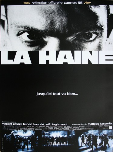 Haine affiche cinéma - affiche,