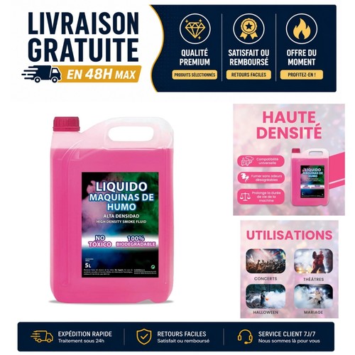 Liquide fumée haute densité