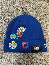 New Era Chicago Cubs 6 Dart Takashi Murakami 2025 Tokyo Series Beanie Knit Hat