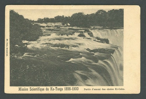 Carte postale congo - carte,