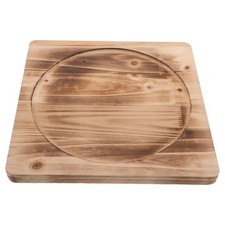  Base De Poêle À Charbon Bois Pour Barbecue Tapis Anti Feu Poele Support