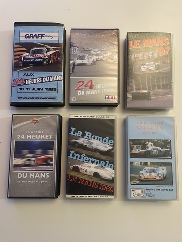 Lot vhs 24h mans ronde - 24h, la