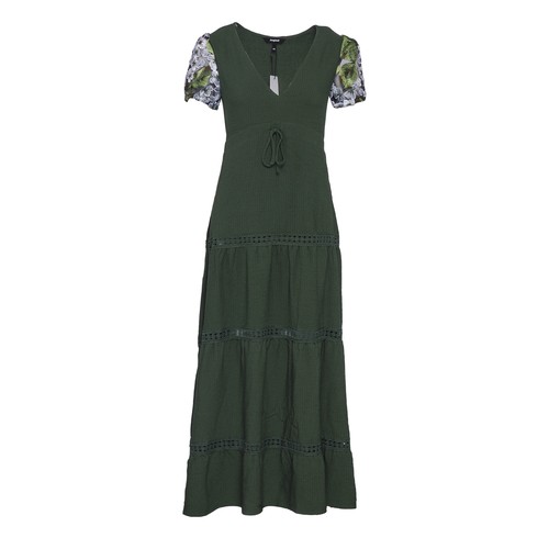 Desigual dress dark - green, maxi