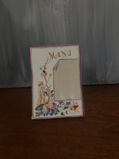 SUPERBE PETIT PORTE-MENU EN