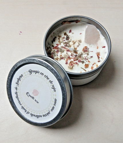 Bougie parfumée cire soja - cire, de